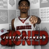 Justin Johnson Commits to Arkansas State