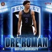 Roman Reaches Scholarship Level at Bentley